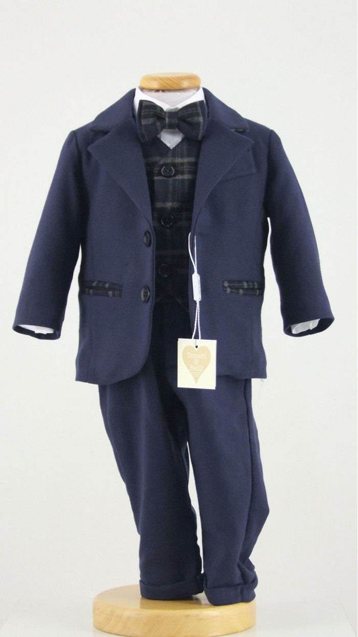 Vestito Blazer Per Bambini E Ragazzi Famuka - Per Battesimi, Matrimoni E Feste, Grigio - Foto 6