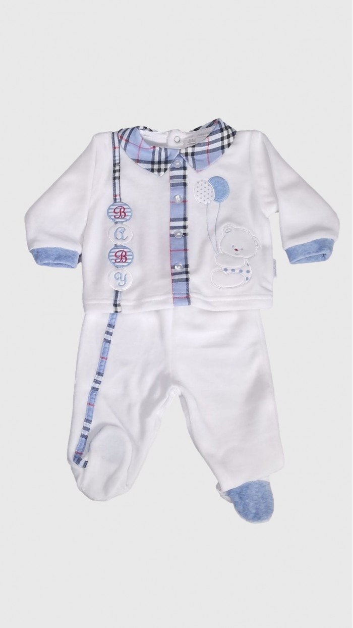 Les Jolies Baby Boy Newborn Outfit LJ334402  