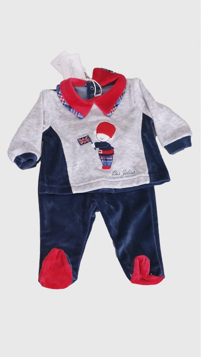 Les Jolies Baby Boy Newborn Outfit LJ334292 