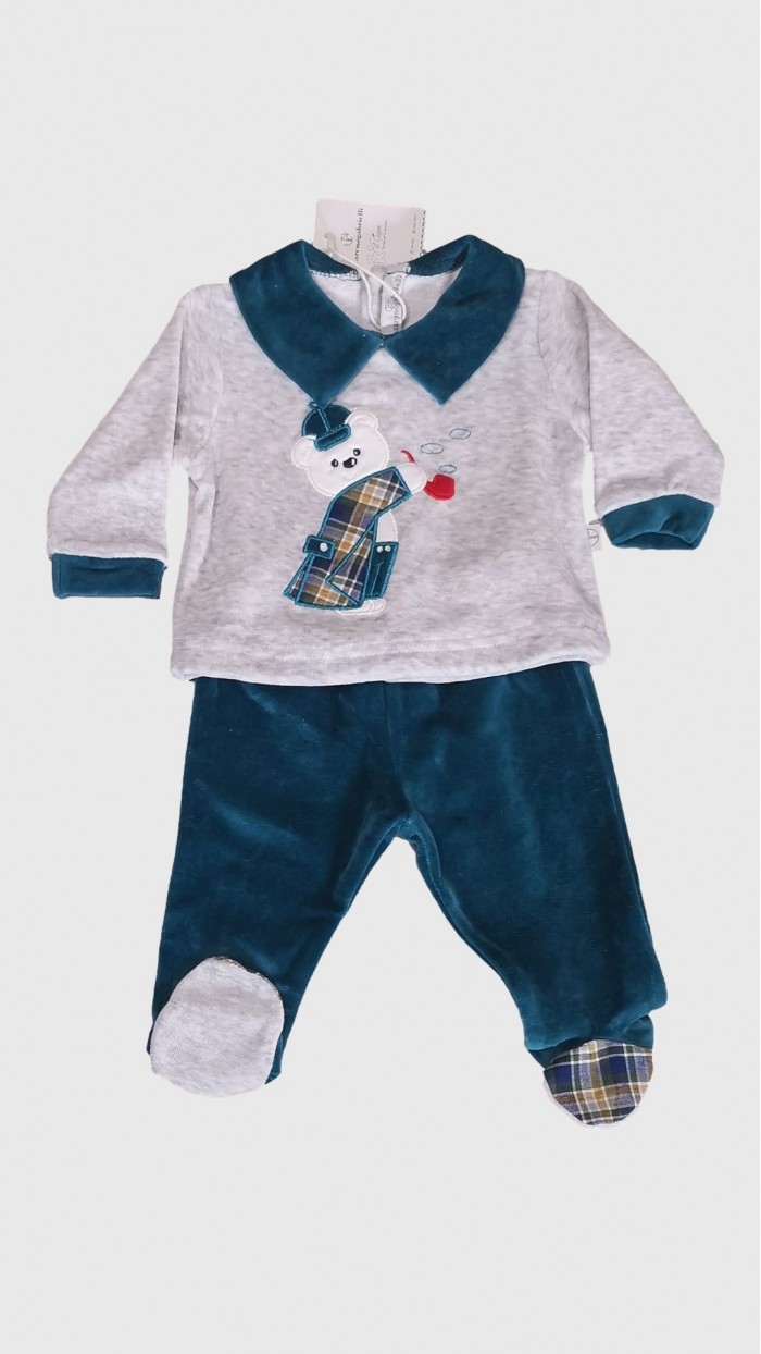 Nazareno Gabrielli Baby Boy Newborn Outfit  NG2120522