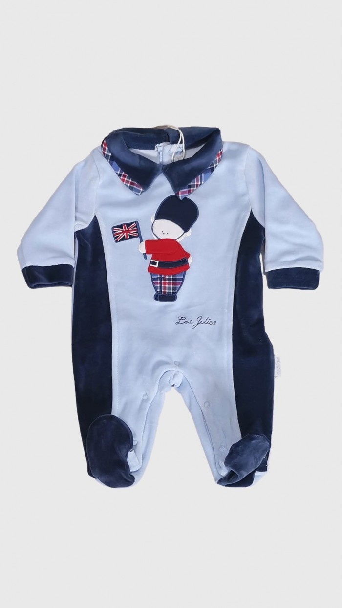 Les Jolies Newborn Baby Boy Bodysuit LJ344292 