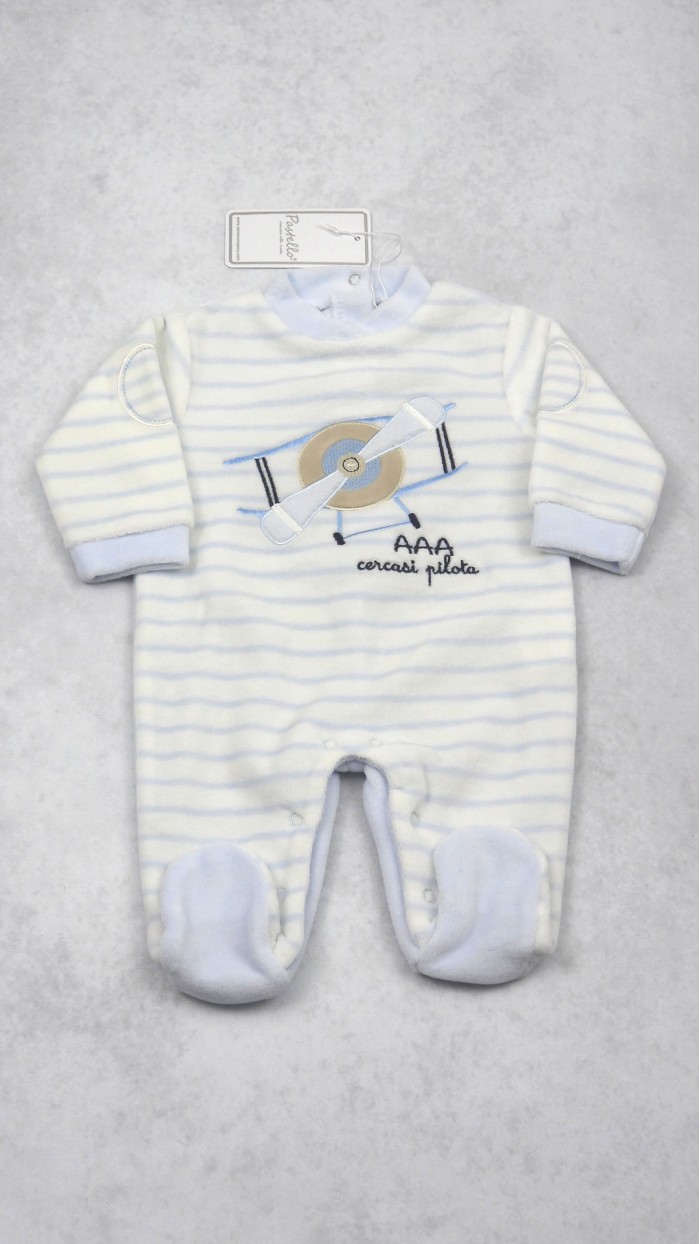 Pastello Newborn Boy Sleepsuit TC12K1