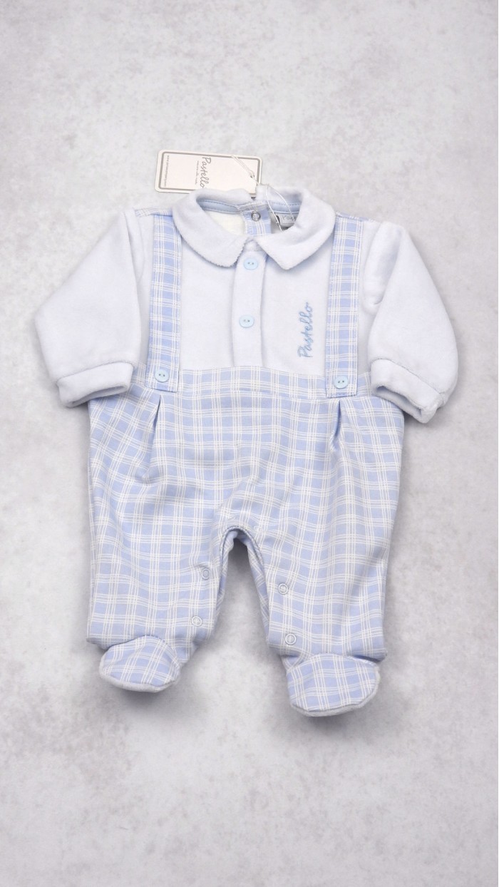 Pastello Newborn Boy Sleepsuit TC40K1