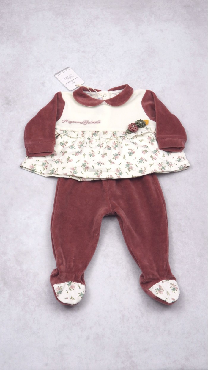 Nazareno Gabrielli Newborn Baby Girl Outfit NG20204061 