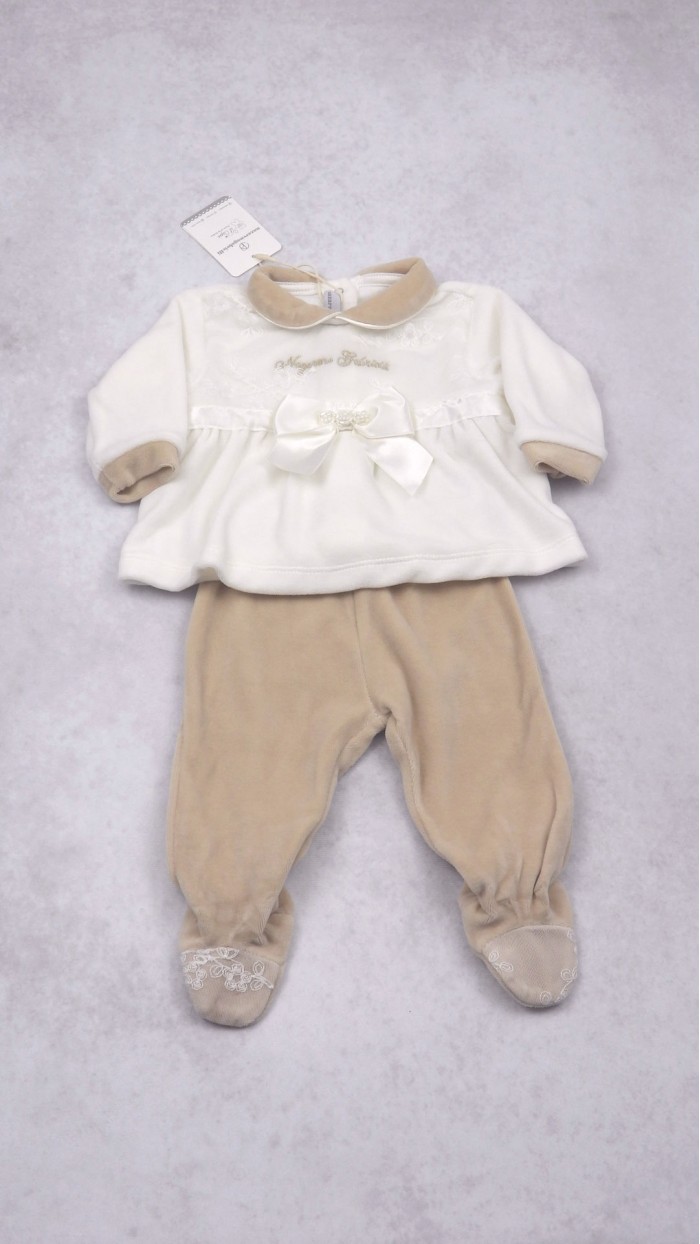 Nazareno Gabrielli Newborn Baby Girl Outfit NG22204011   