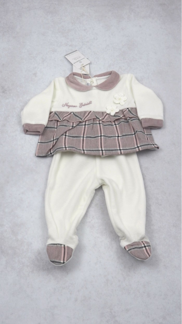 Nazareno Gabrielli Newborn Baby Girl Outfit NG22204021