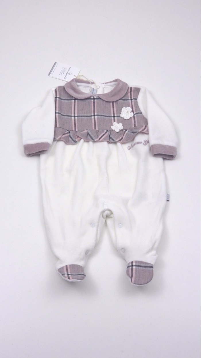 Nazareno Gabrielli Baby Girl Bodysuit NG22104021 
