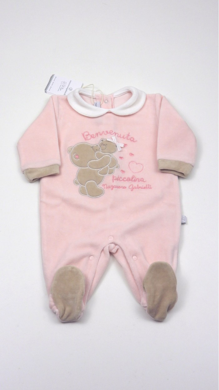 Nazareno Gabrielli Baby Girl Bodysuit NG22104051  