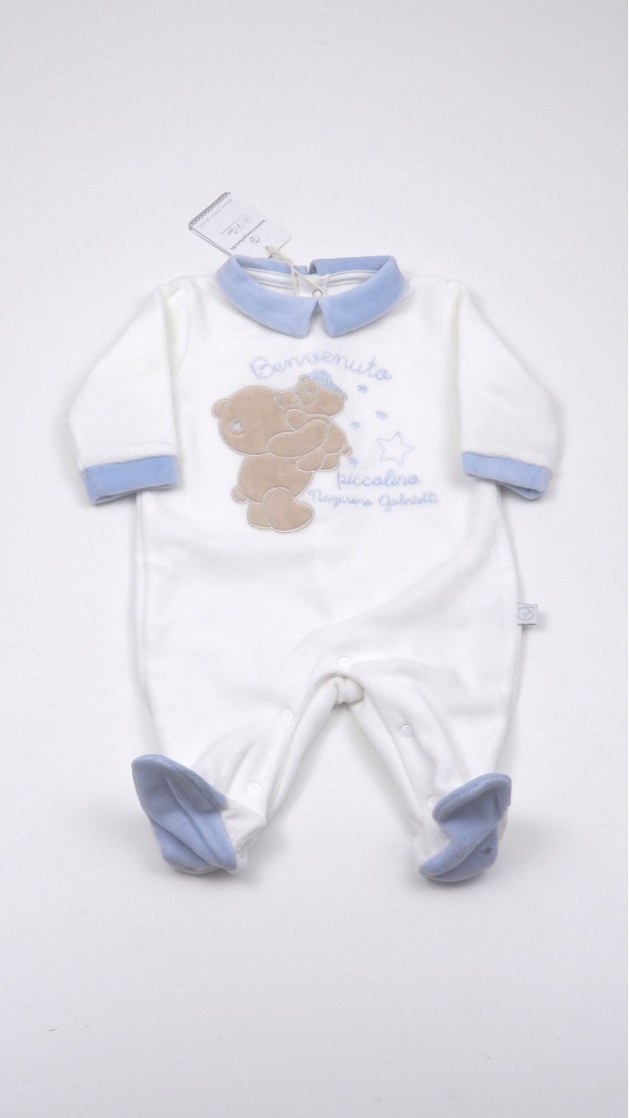 Nazareno Gabrielli Baby Boy Newborn Bodysuit NG21102001