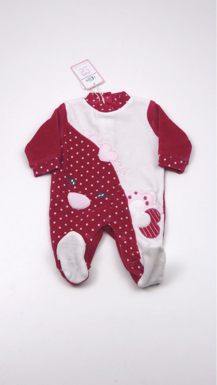 Nazareno Gabrielli Baby Girl Newborn Bodysuit NG630161