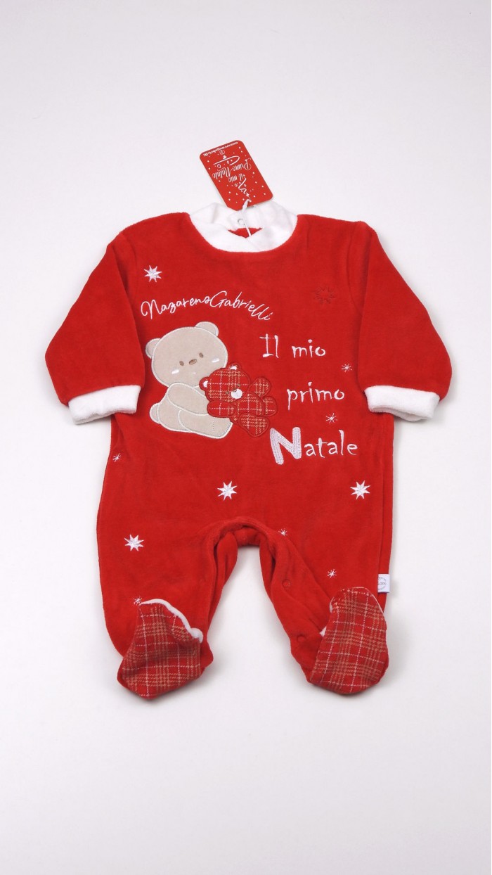 Nazareno Gabrielli Christmas Baby Boy Bodysuit NG21068