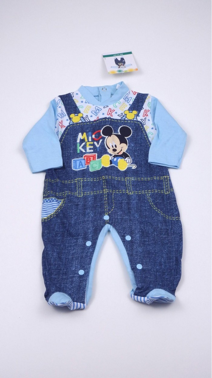 Dottor Kids Tutina due pezzi  dk121 bottoni retro