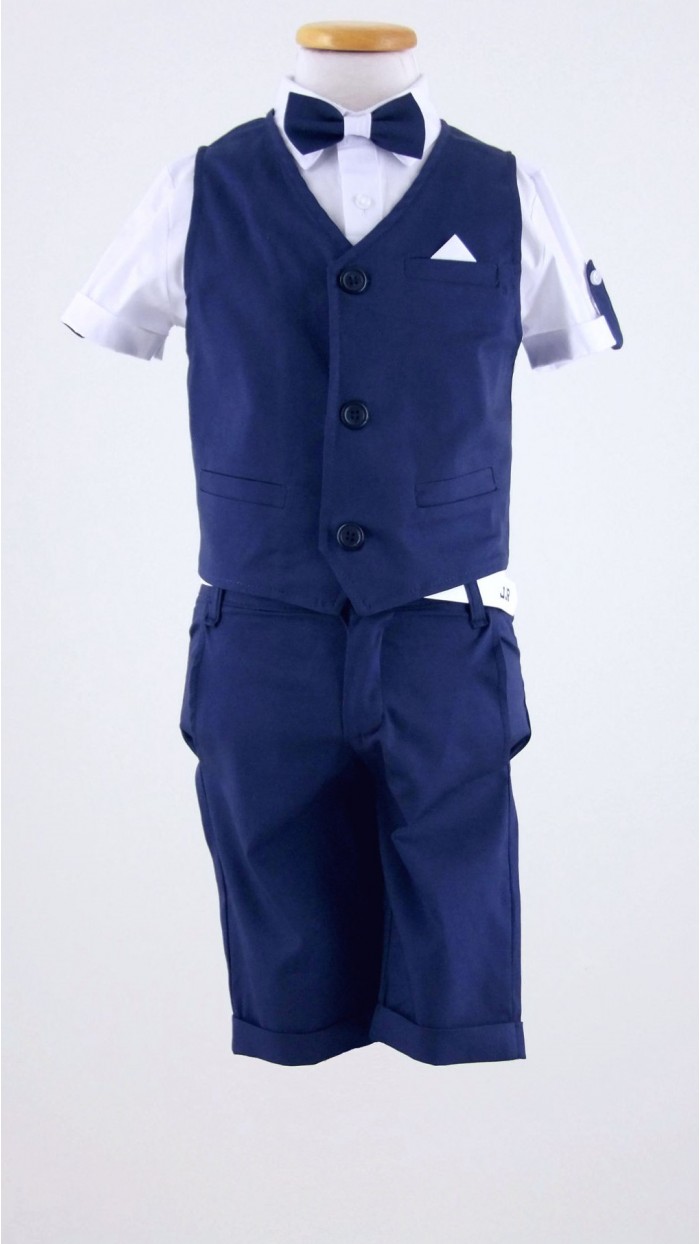 Gilet Senza Maniche Per Bambino/Ragazzo - Costume Cerimonia E Matrimonio | 5-16 Anni - Foto 12