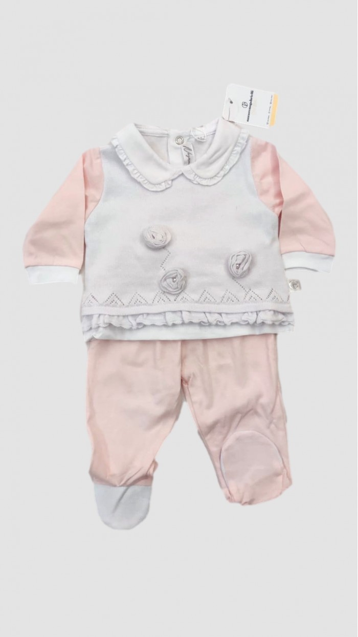 Nazareno Gabrielli Baby Girl Newborn Outfit 