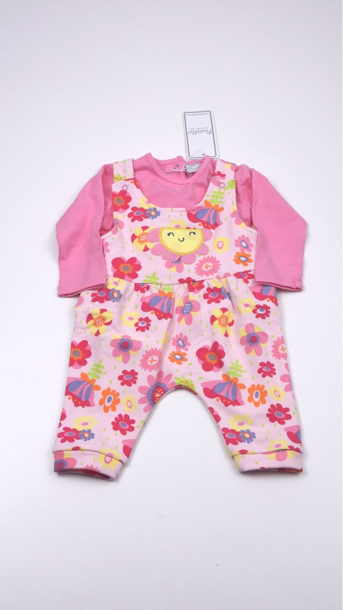Pastello Baby Girl Newborn Bodysuit SLF3W1