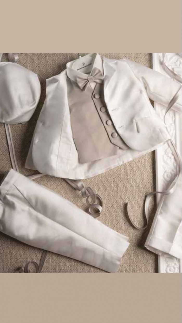 Cappello Da Battesimo Bianco - Italia - Foto 5