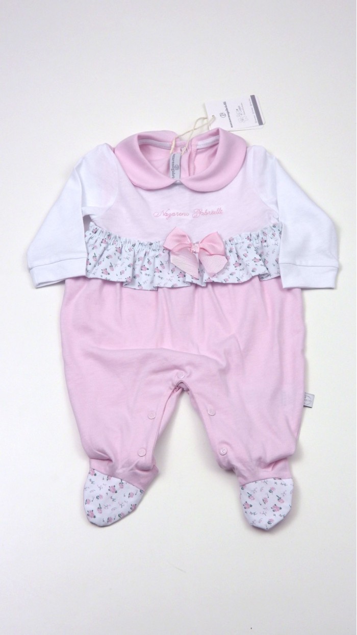 Nazareno Gabrielli Baby Girl Newborn Bodysuit NG3510