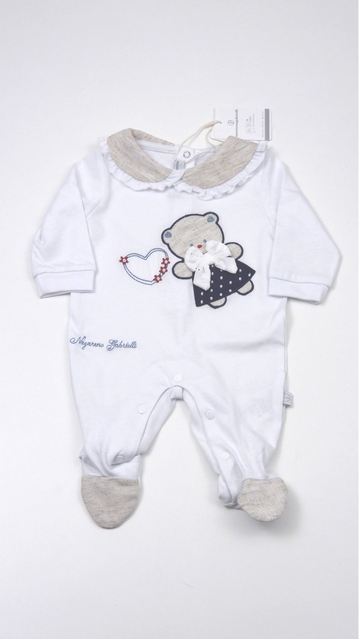 Nazareno Gabrielli Baby Girl Newborn Bodysuit G351051