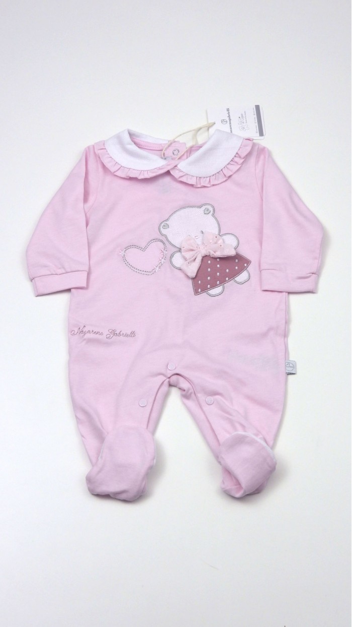 Nazareno Gabrielli Baby Girl Newborn Bodysuit NG3510512