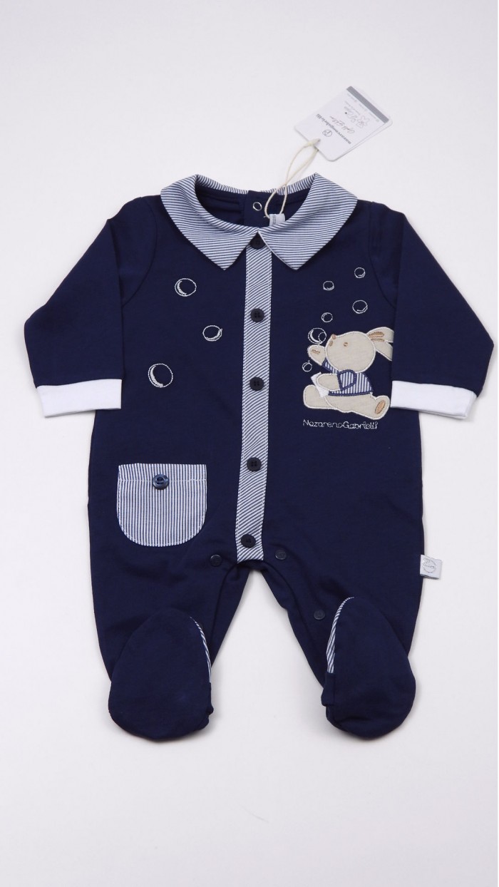 Nazareno Gabrielli Baby Boy Newborn Bodysuit NG36111