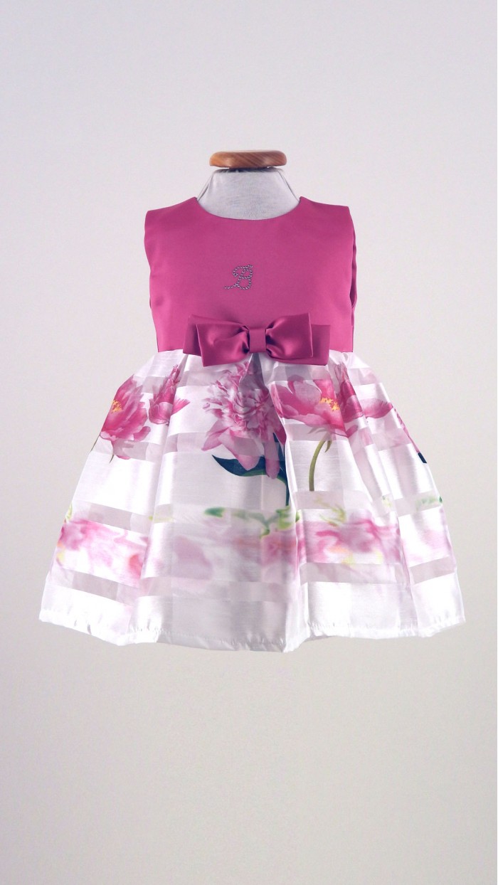 Bolle di Sapone Elegant Baby Girl Dress 9600