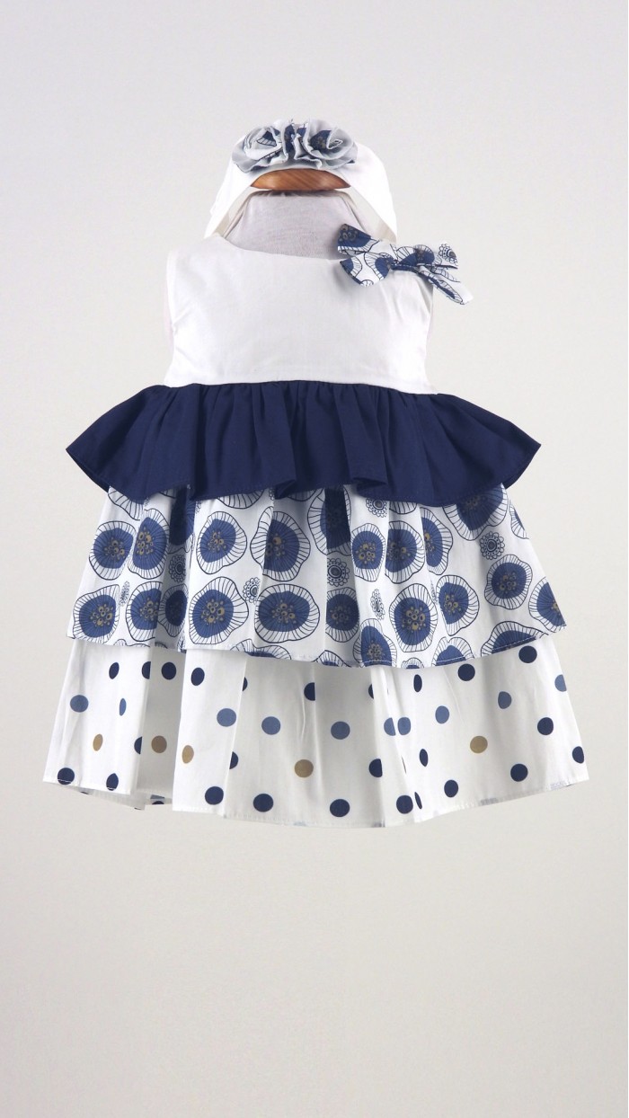 Il Corredino Baby Girl Dress 8166DBL