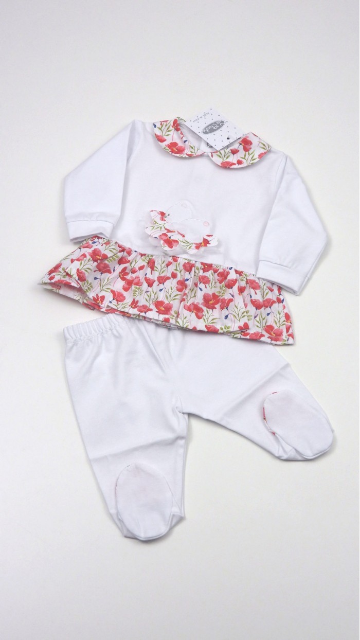 Le Chicche Newborn Girl Outfit CL5610