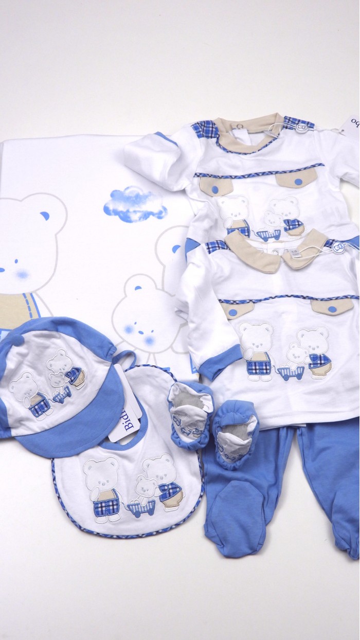 Bidibimbo Newborn Baby Outfit Gift Set BCB1068