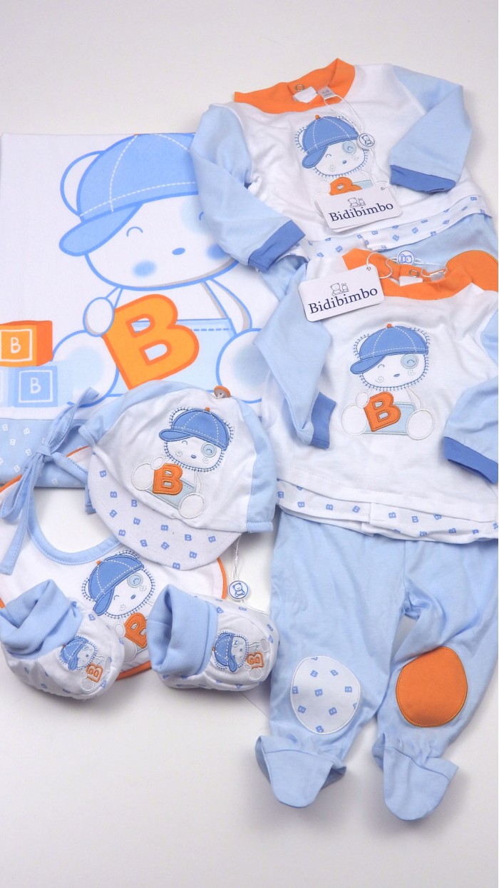 Bidibimbo Newborn Baby Outfit Gift Set BCB1070