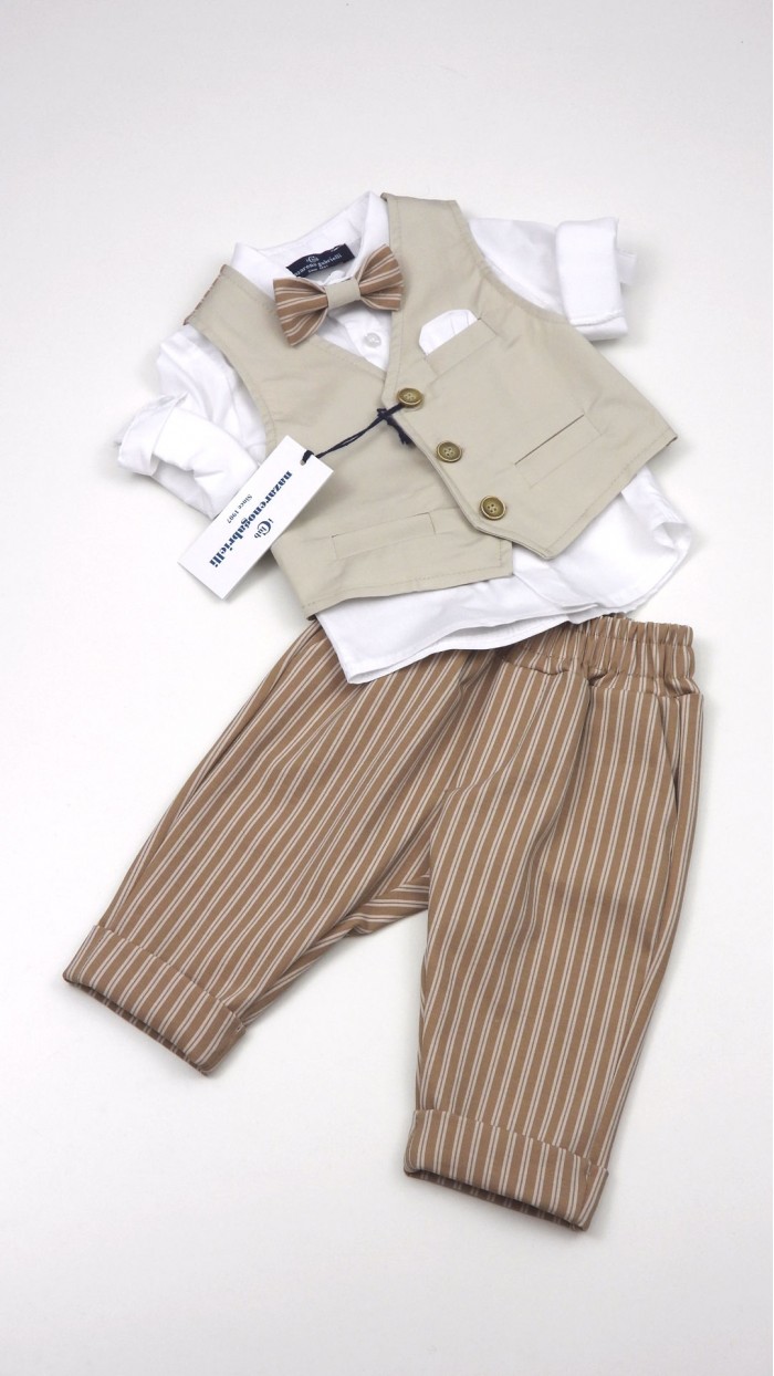 Nazareno Gabrielli Baby Boy Ceremony Outfit NG3655