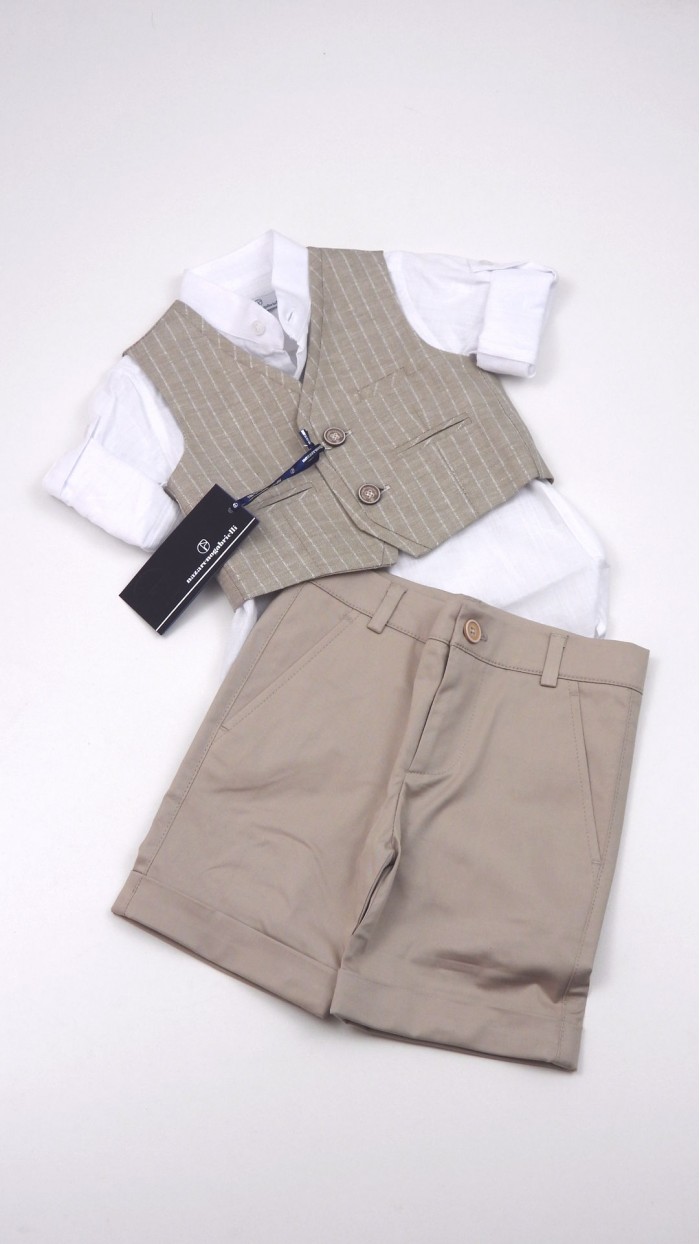 Nazareno Gabrielli Baby Boy Ceremony Outfit NG6058N1