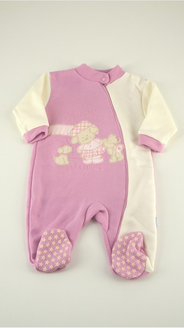 Chicco Body Neonato 2 Pezzi - Cotone Leggero, Apertura Spalla, Coniglietti, 0-24 Mesi