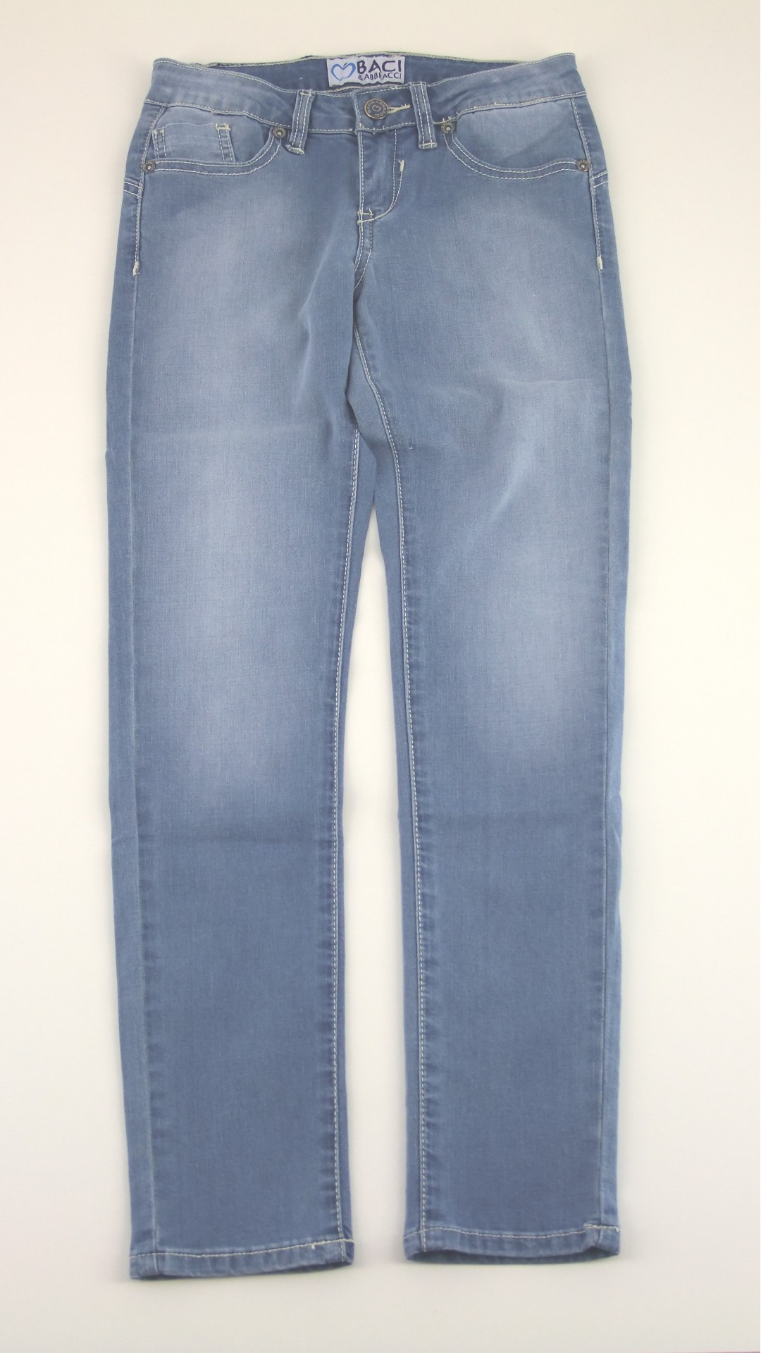 Jeans Ragazza Baci e Abbracci - Abbigliamento Ragazzi Bolle di Sapone